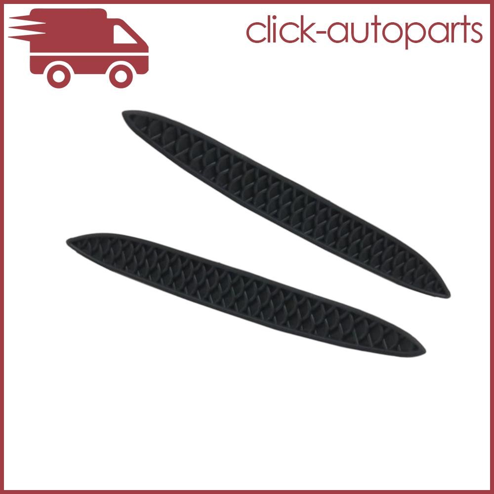 Rear Left Right Bumper Cover Grille Black For C-Class W205 C300 C43 C63 AMG