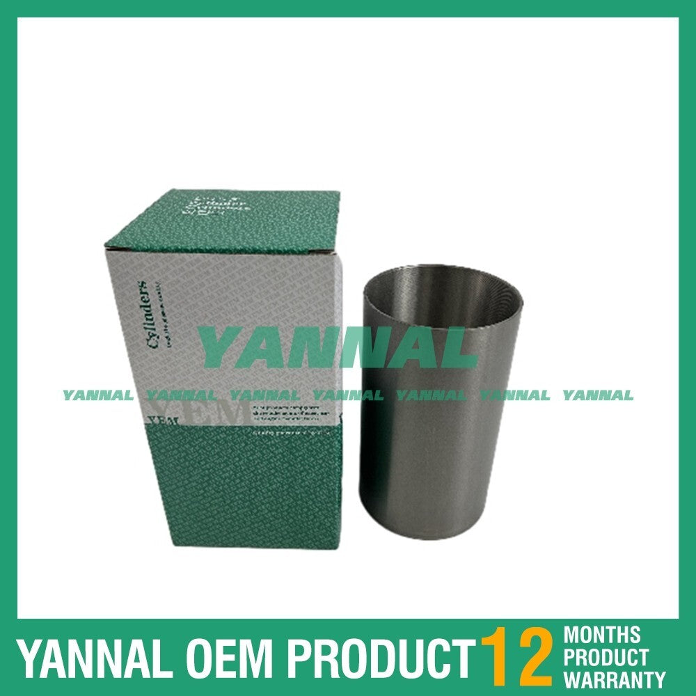 Four new 4BE1 cylinder liners for Isuzu diesel engines.