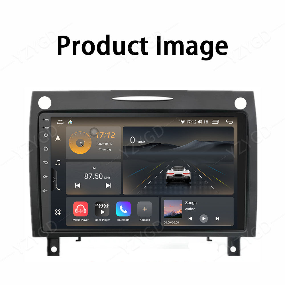 9 for Mercedes for Benz SLK-Class 2004-2010 Stereo Android 14 Carplay Car Radio GPS