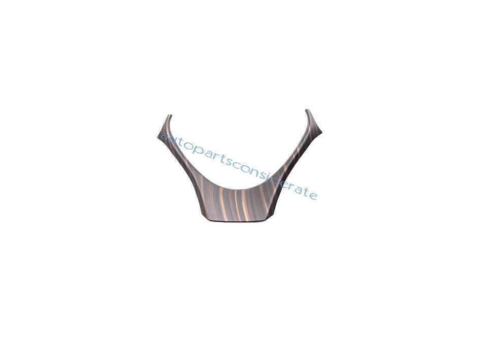 for Toyota CHR C-HR 18-2022 ABS Brown Wood Grain Steering Wheel Sheet Cover Trim