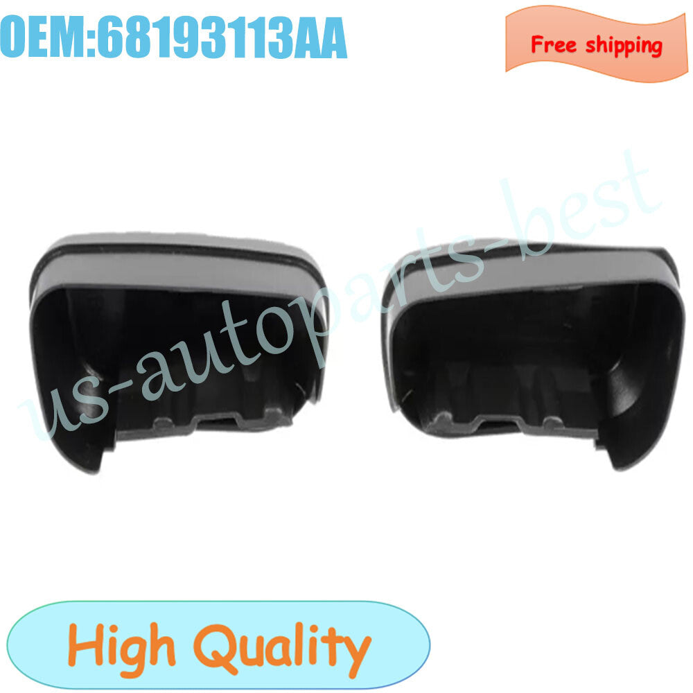 New Crew Cab Tubular Side Step End Caps For 2013-2018 for Dodge for Ram 150 New