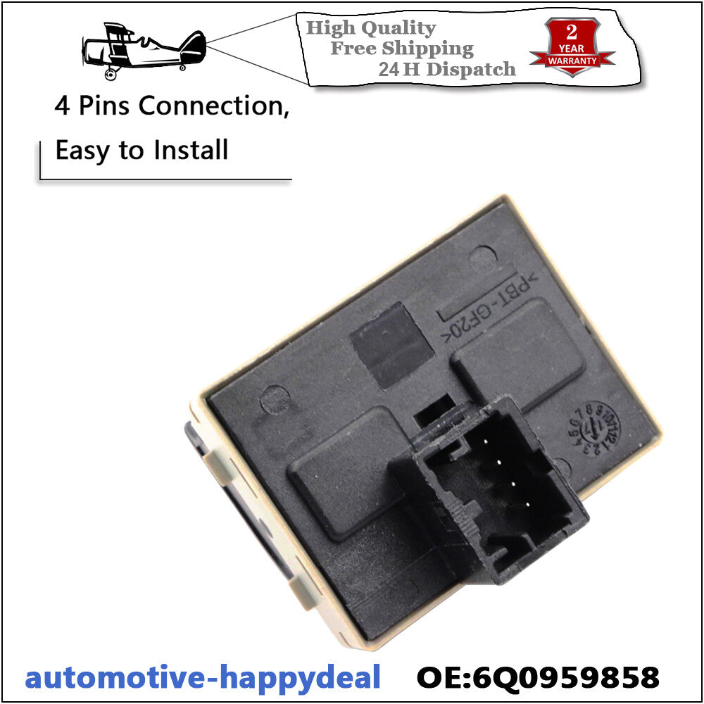 POWER MASTER WINDOW SWITCH CONSOLE 6Q0959858 FITS for VW POLO 9N 2001-2009