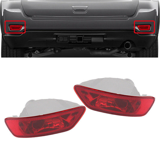 R L Reflector Light Rear Fog Lamp Cover Fors for JEEP Compass Grand Cherokee