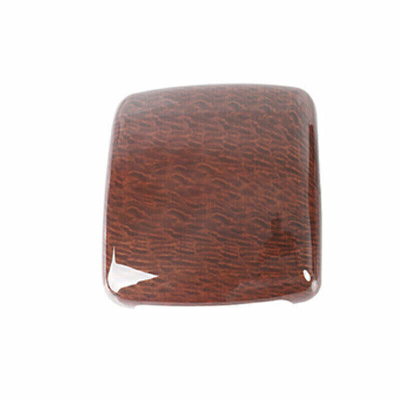 Inner Console Storage Box Cover Trim Fit for Nissan Armada Y62 17-20 Brown Wood