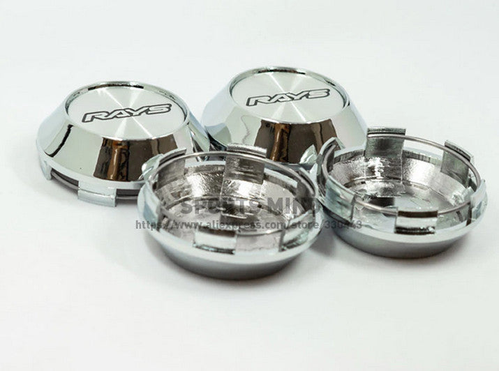 4x65mm Silver Wheel Stickers, Rim Stickers, Edge Stickers, Vossen