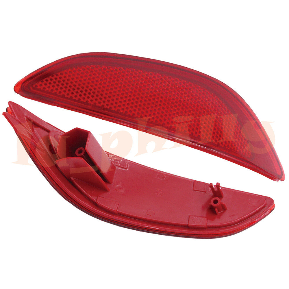 Rear LHRH Side Red Bumper Light Lamp Reflector for Hyundai Accent i25 2012-2016