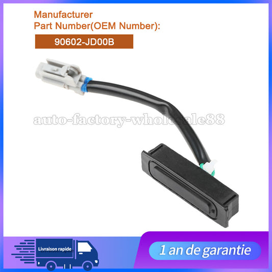 BOUTON DE COFFRE POUR for NISSAN QASHQAI  QASHQAI +2 J10 NOTE 90602-JD00B NEUF
