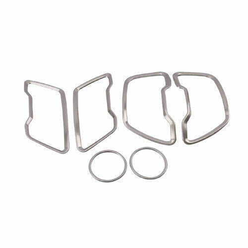 LR Middle Air Outlet Vent Cover Trim for Kia Sportage R 2011-2016 Silver Steel