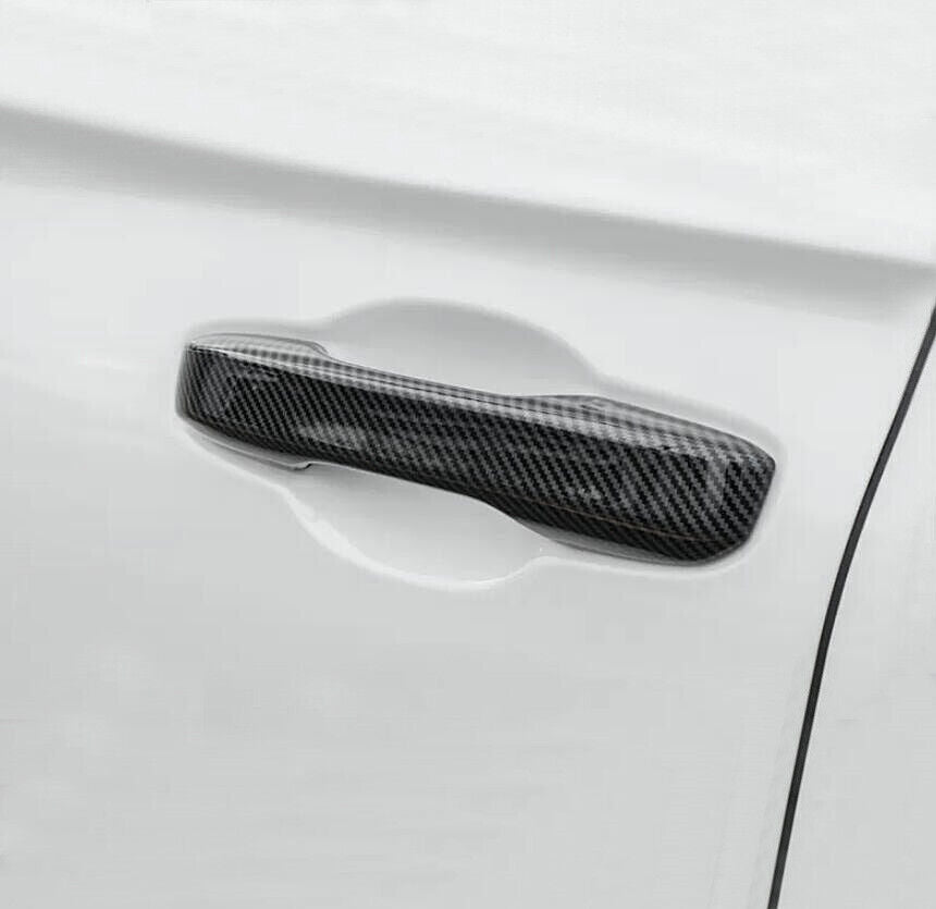 for Honda CRV CR-V 2023-2024 Carbon Fiber Side Door Handle molding Cover Trim 4X