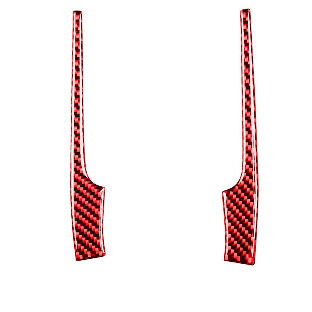 Red Carbon Fiber Central Console Side Cover Trim for Mazda MX-5 Miata 2009-2015