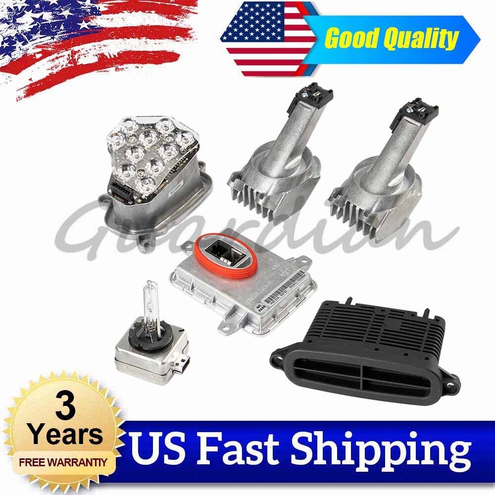 Right-hand US kit xenon ballast bulb LED module diode kit for BMW 5 Series 528i 535i