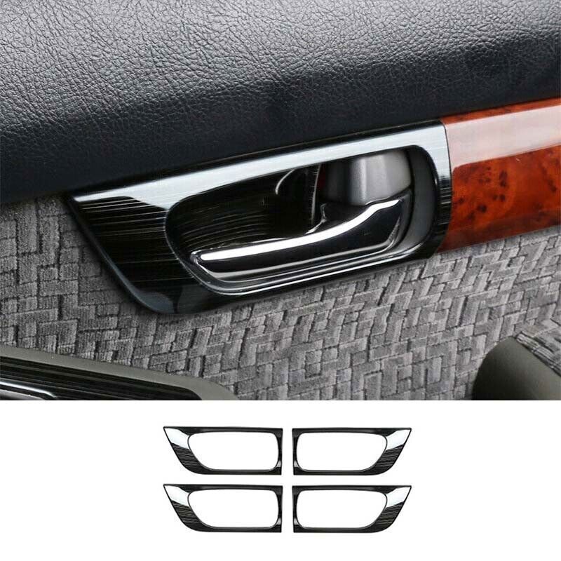 for Toyota Prado FJ/LC150 2003-2909 Black Steel Handle Frame Inner Door Trim 4X