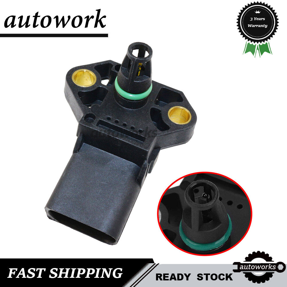 Air Boost Intake Manifold Pressure MAP Sensor Fits for VW for Golf R 2.0L 0281002401