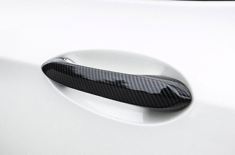 for BMW X3 G01 2018-2021 Carbon Fiber Exterior Outside Door Handle Cover Trim 4P