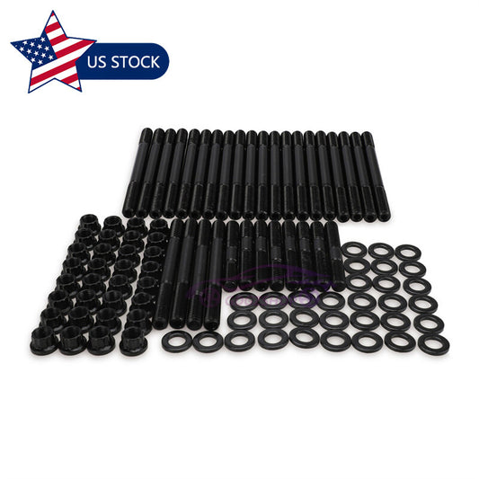 Cylinder Head Stud Kit for Chevy BBC 454 For USE with aluminum heads PCE279.1004