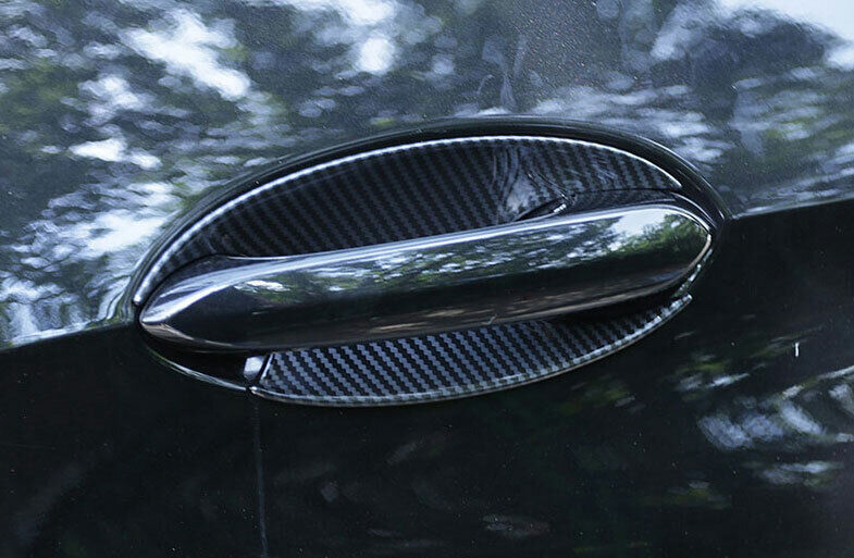 for BMW X5 G05 2019-2023 ABS Carbon Fiber Exterior Outside Door Bowl Cover Trim