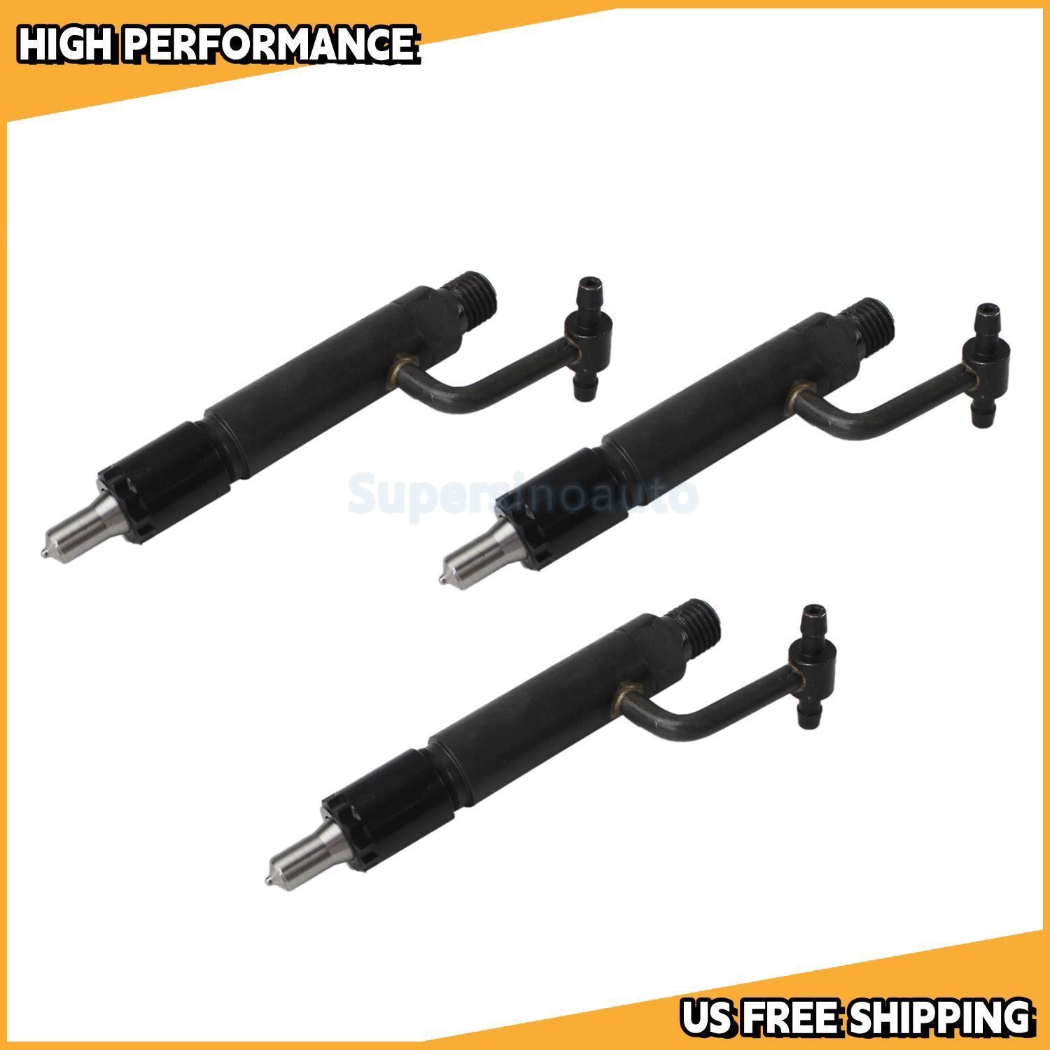3pcs 729004-53101 Fuel Injector for Komatsu Yanmar 3TNV84 3TNV88 3D88 3D88E 3D84