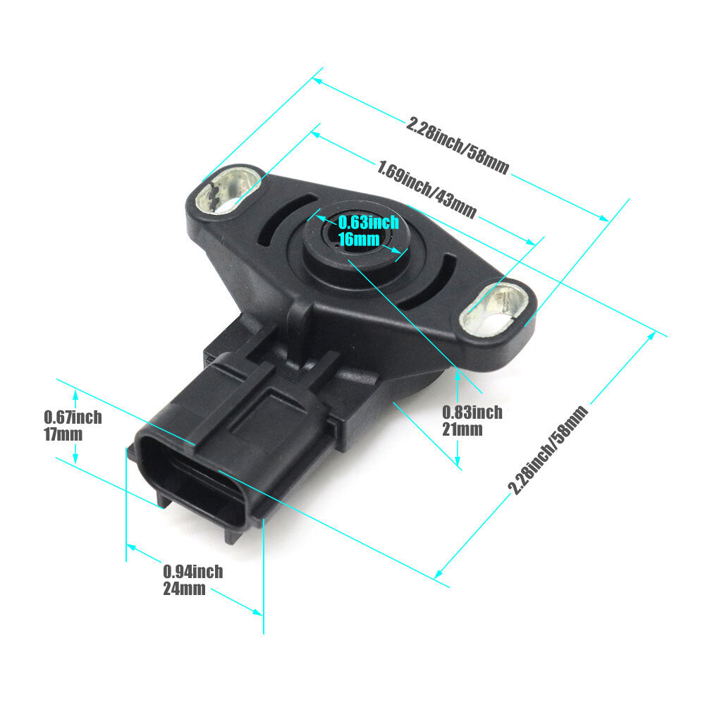 new TPS Throttle Position Sensor Replacement Part for Honda Foreman 500 37890-HN2-006