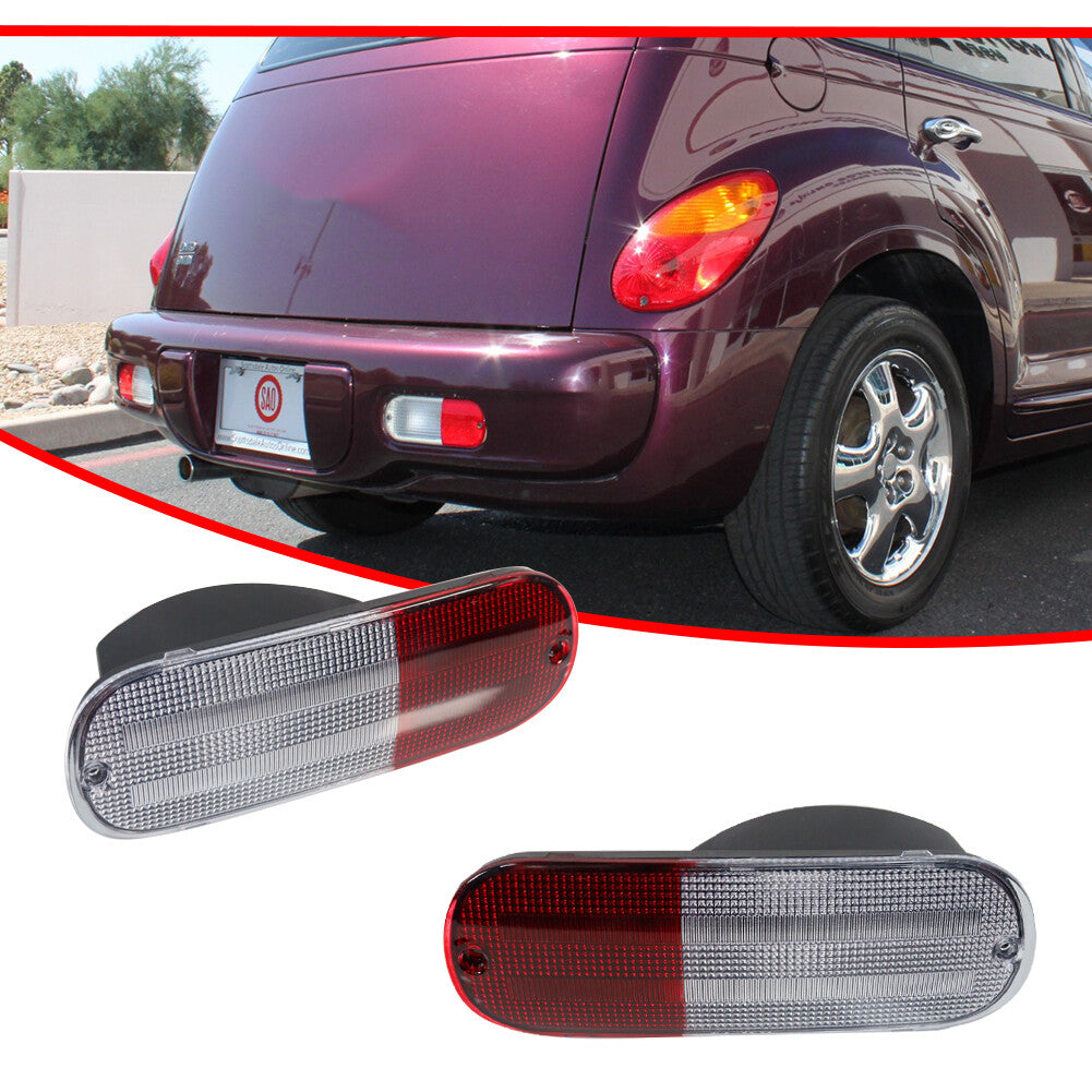 Two spare LH and RH mirror lenses for 2001-2005 for Chrysler PT Cruiser