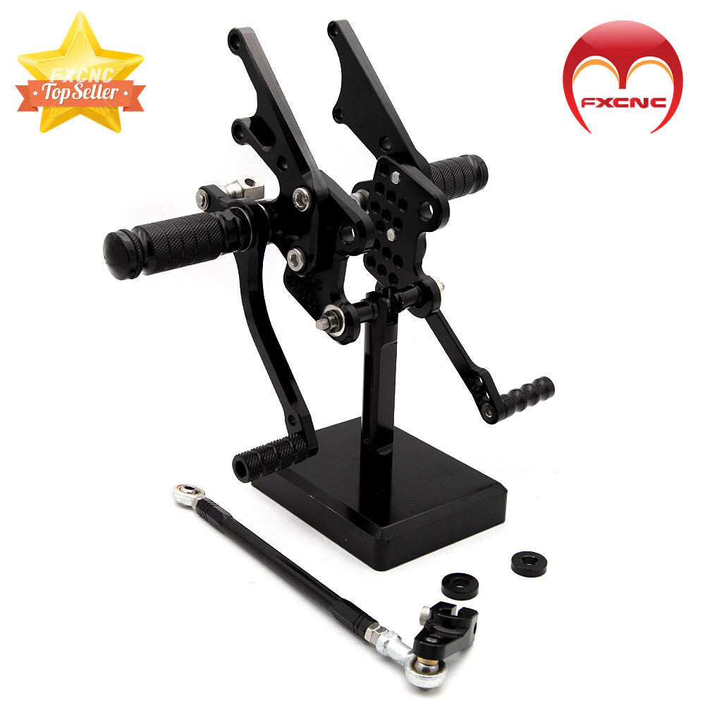CNC adjustable gear caster rear assembly suitable for Kawasaki ZX14 (ZZR1400) 2006 2007-2011