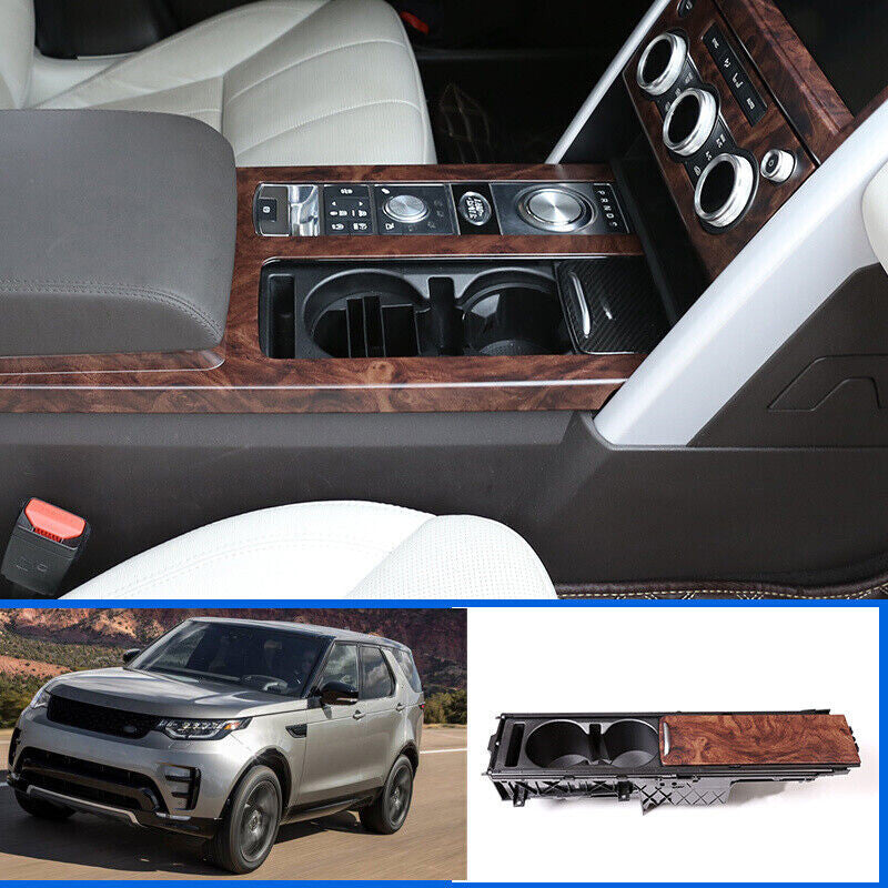 Replace Sliding Cup Holder for Land Rover Discovery 2017-2020 Console Wood Grain