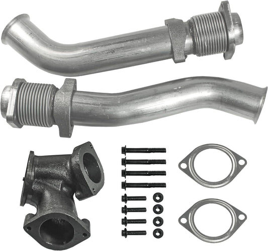 Turbo diesel engine with hardware bellows kit replacement for Ford F250 F350