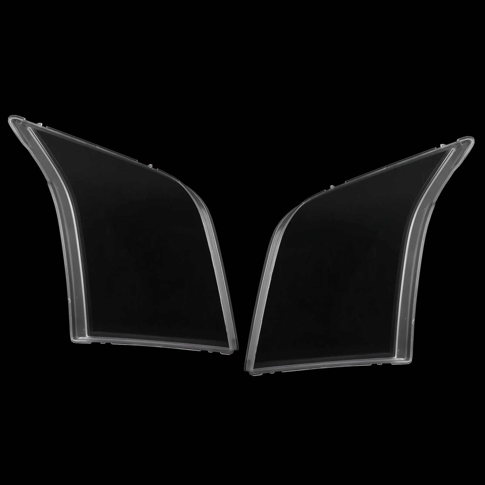 2x Front Headlight Lens Headlamp Cover Shade for Ford Transit MK7 VM V348 2006-2014