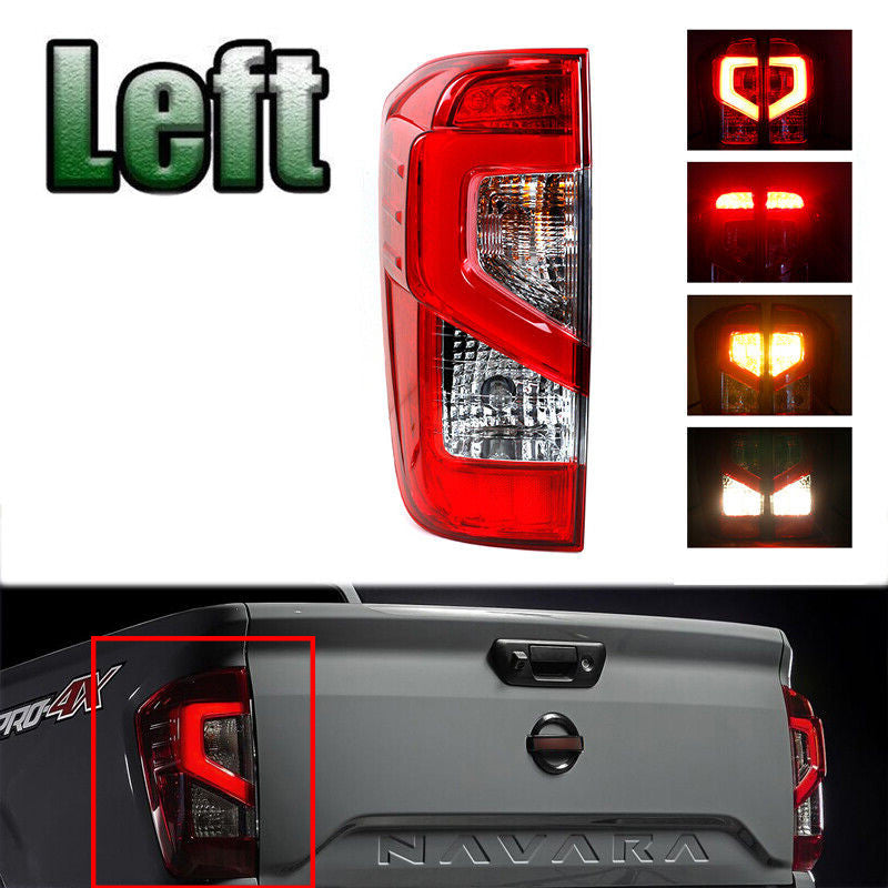 Left for Nissan Navarra Np300 2015-2021 Rear bumper LED Tail light Brake light