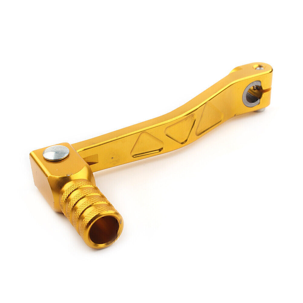 10mm Folding Shifter Lever Green Fit KLX BBR TTR Dirt Bike Sunl Coolster Gold