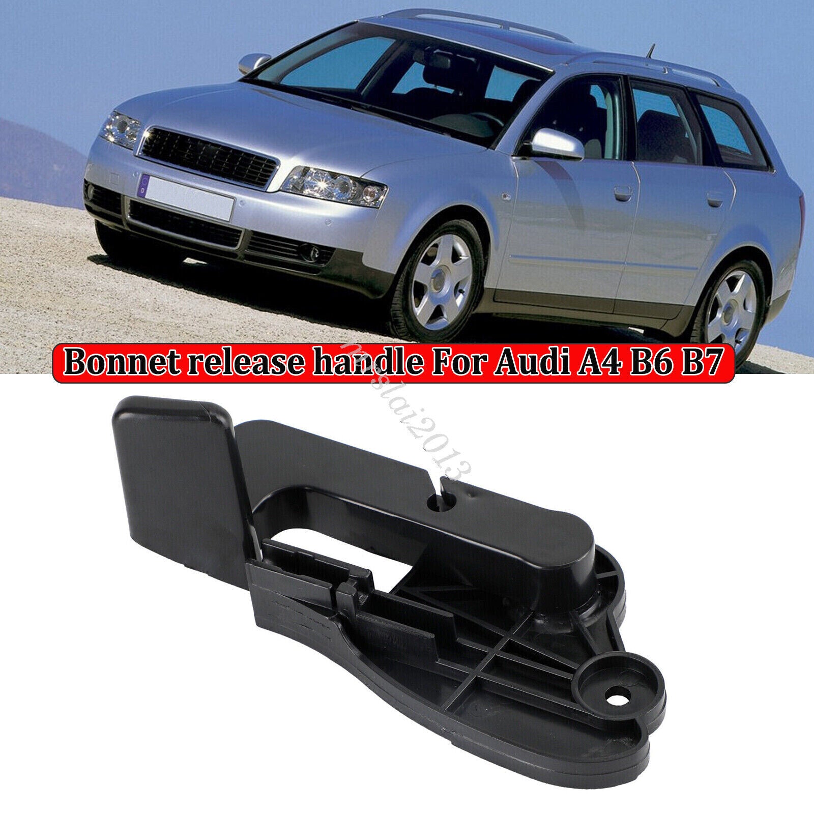 Hood Latch Release Lever Handle Opener For 2001-2008 for Audi for A4 B6/B7 #8E1823533B