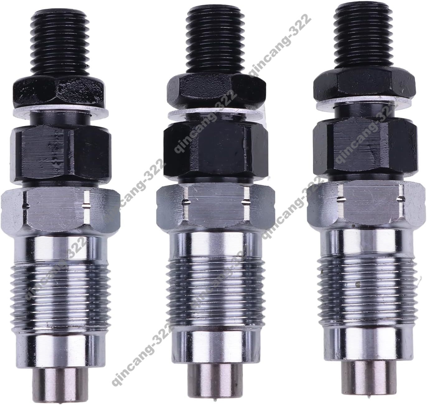3Pcs Fuel Injector 16001-53904 for Kubota D722 D782 D902 Z402 Z482 Z602 Engine