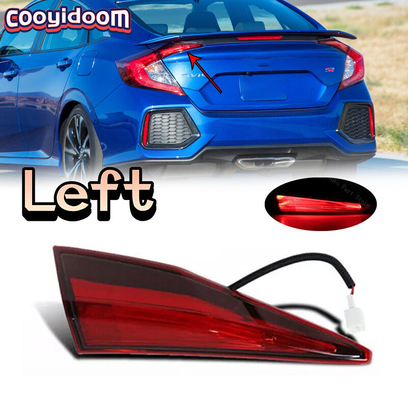 Left Rear Inner Tail Light Brake Lamp For 2016 2017 2018-2020 for Honda for Civic Sedan