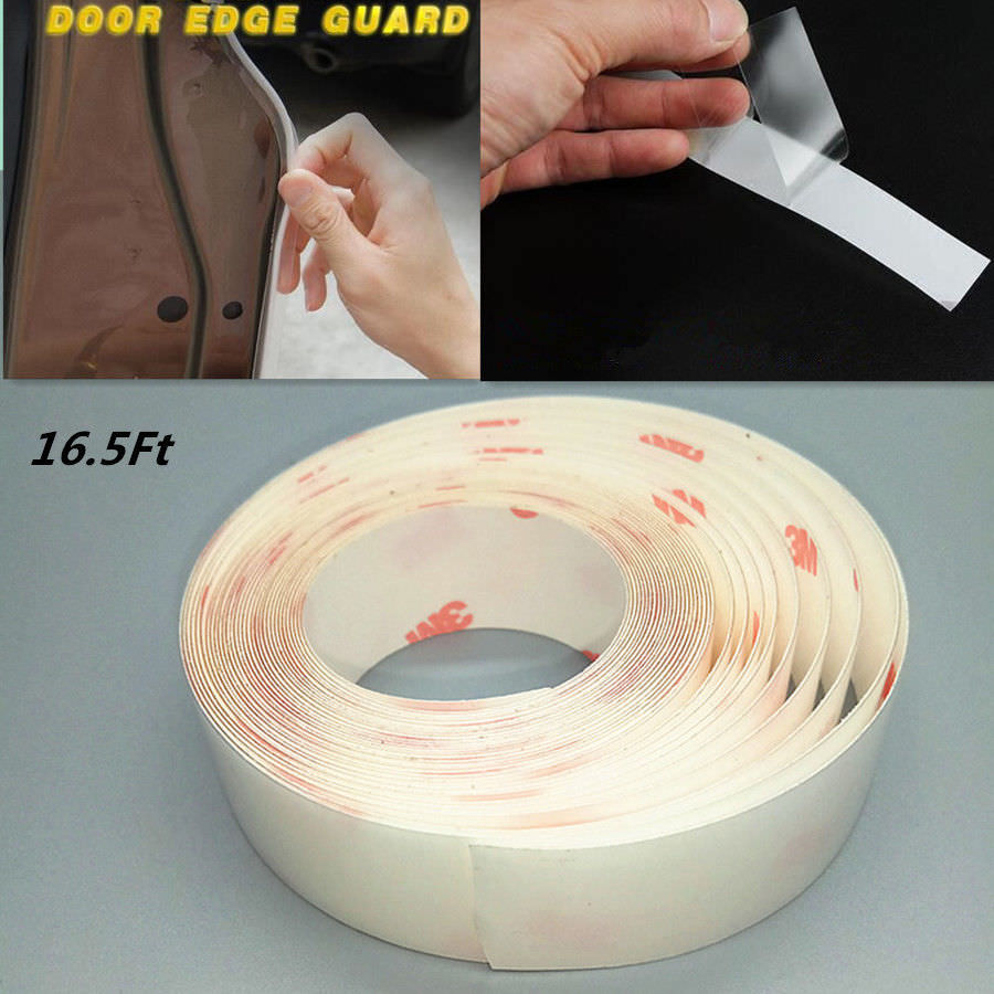 5M Car Invisible Adhensive Door Edge Guard Scratch Protector Moulding Trim Strip