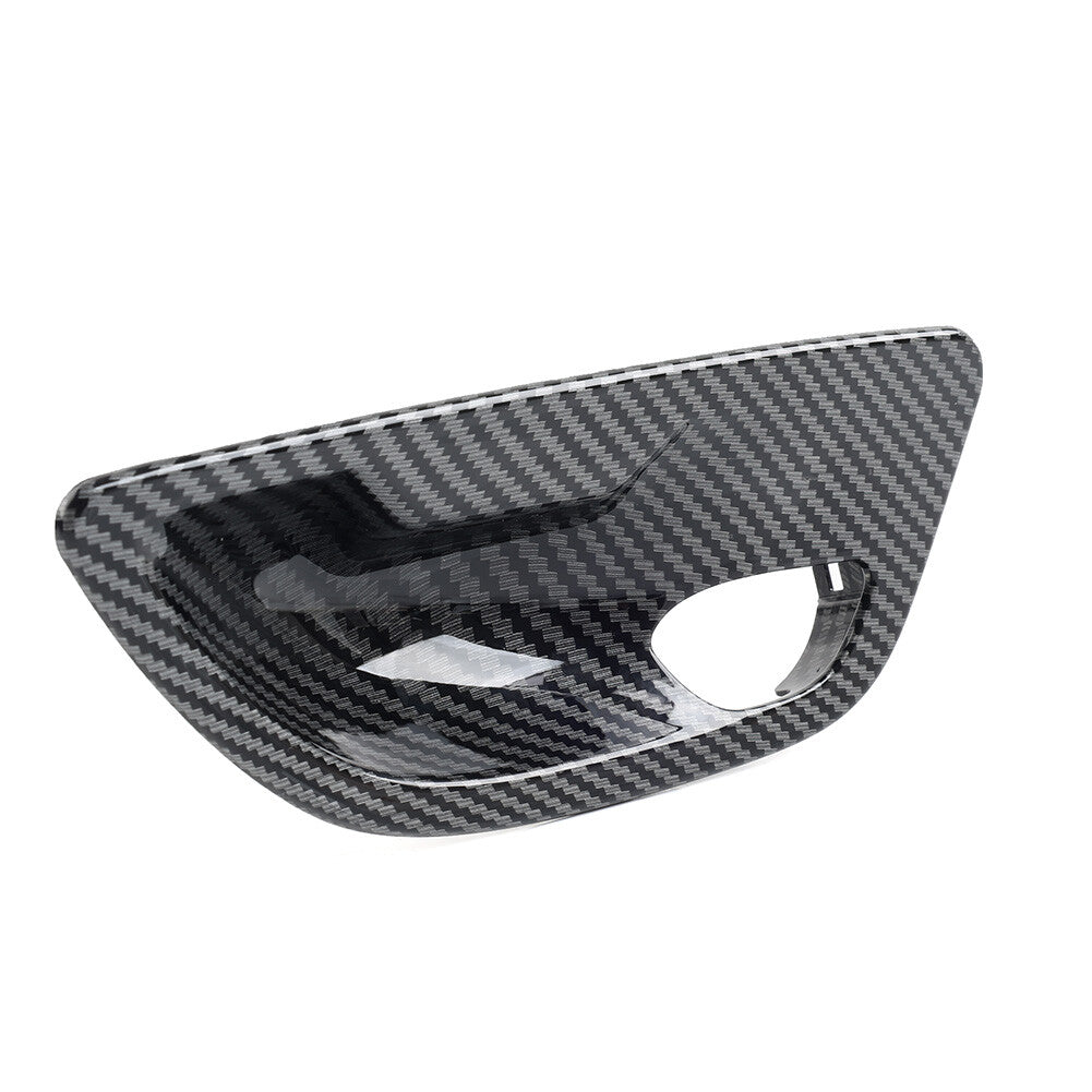 Carbon Fiber Style Door Handle Bowl Cover for BMW 5 Series F10 F11 2011-2017