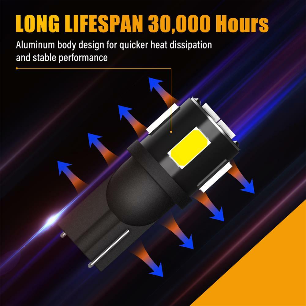 10th Generation AUXITO T10 LED Whitening Lamp 168 2825 194 W5W