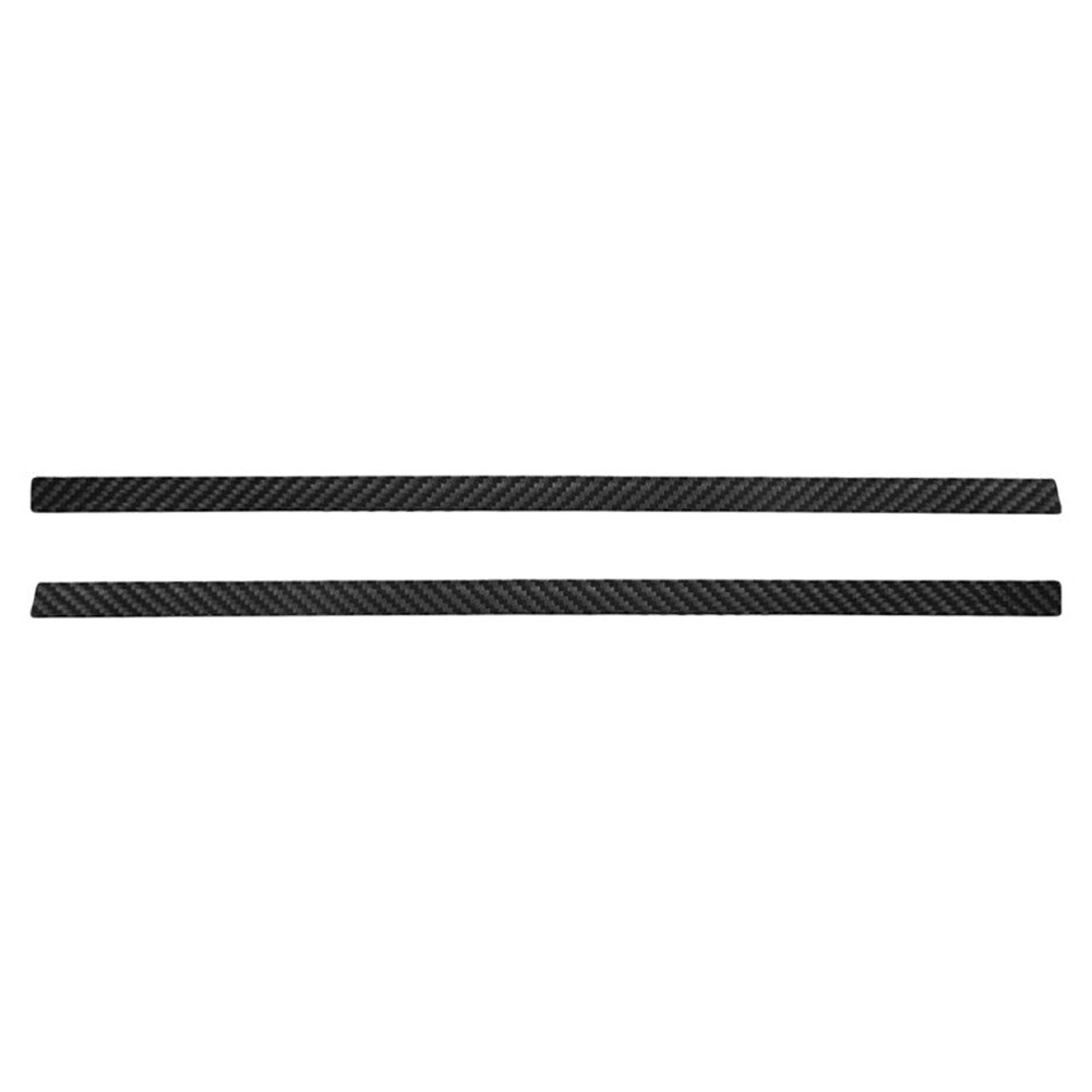 2X Carbon Fiber Rear Door Panel Strips Cover Trim for Honda Ridgeline 2017-2020