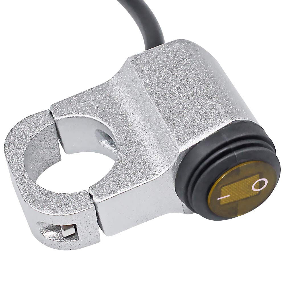12 V Universal 22mm Motorcycle Switch Push Button ON-OFF 10A Waterproof Switch