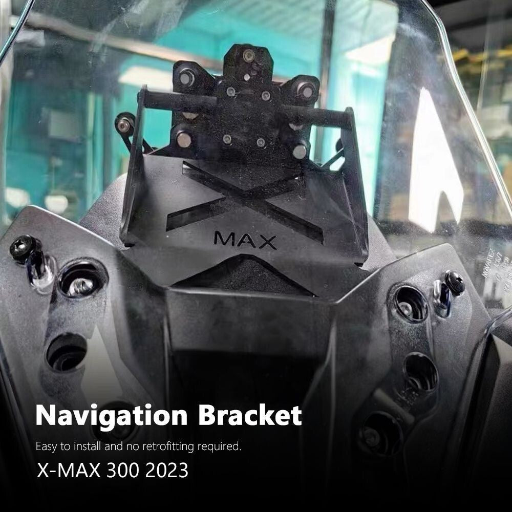 for Yamaha XMAX300 2023 Navigation Bracket GPS Mount 22mm Device Adapt Holder
