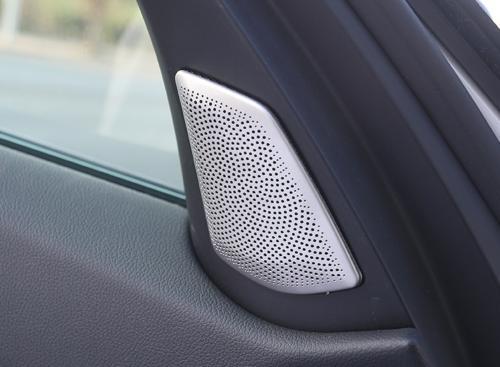 for BMW 3-Series G20 2019-2021 Silver Titanium A Pillar Speaker Frame Cover Trim