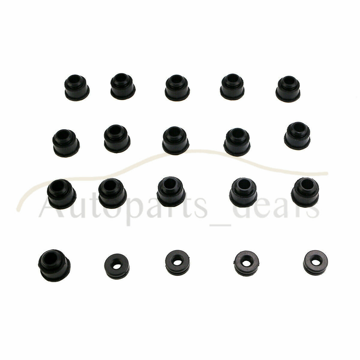 Fit for BMW 545i 550i 645ci 745i X5 4.4L 4.8L Valve Cover Gaskets Set LeftRight USA