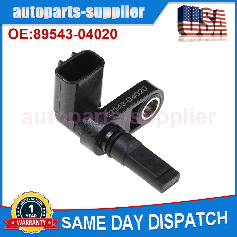 ABS wheel speed sensor 89543-04020 (left and front/rear) suitable for Toyota Tacoma and for Lexus GX460.