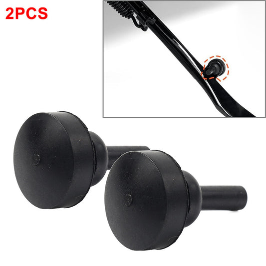 2x Rubber Kickstand Bumper for Harley 07-23 Touring Electra Glide Road King FLHR