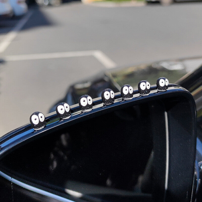 20Pc Car Cute Soot Sprites Car Rearview Mirror Accessories Funny Dashboard Decor