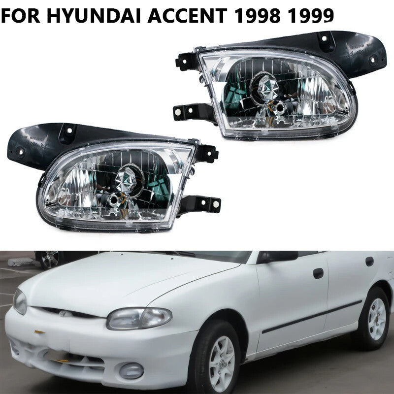 for Hyundai Accent 1998-1999 92101-22850 92102-22850 Headlight Assembly