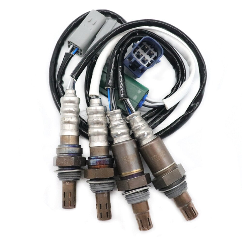 4-piece upstream + downstream oxygen sensor pack suitable for Nissan Frontier Xterra 4.0L 2007