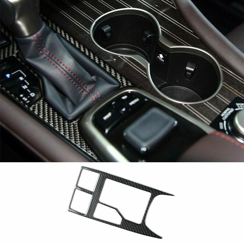 Carbon Fiber Gear Shift Panel Cover Trim Fit for LEXUS RX350 2016-2019