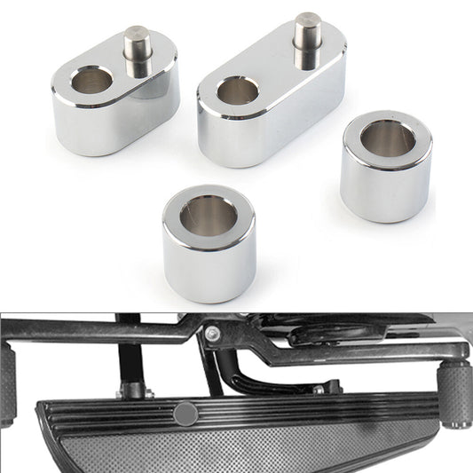 Driver Floorboard Spacer Extension for Harley FLTRX Road Glide 2015-2021 Chrome