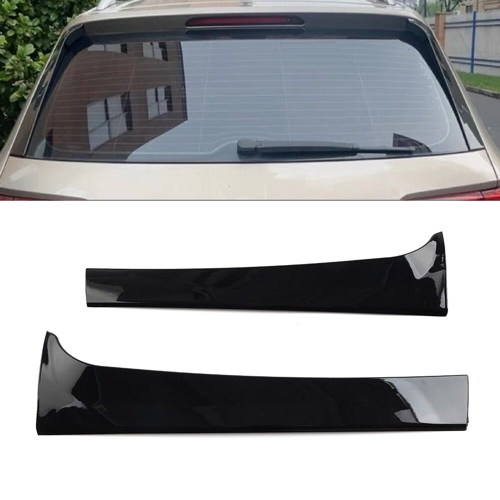 Rear Trunk Window Side Wing Splitter Spoiler Fit for Volkswagen for Tiguan MK2 2017-23