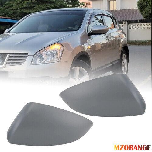 2¡Á F¨¹r for Nissan Dualis Qashqai J10 2007-2014 Kappen R¨¹ckspiegel L+R K?rnung Grau