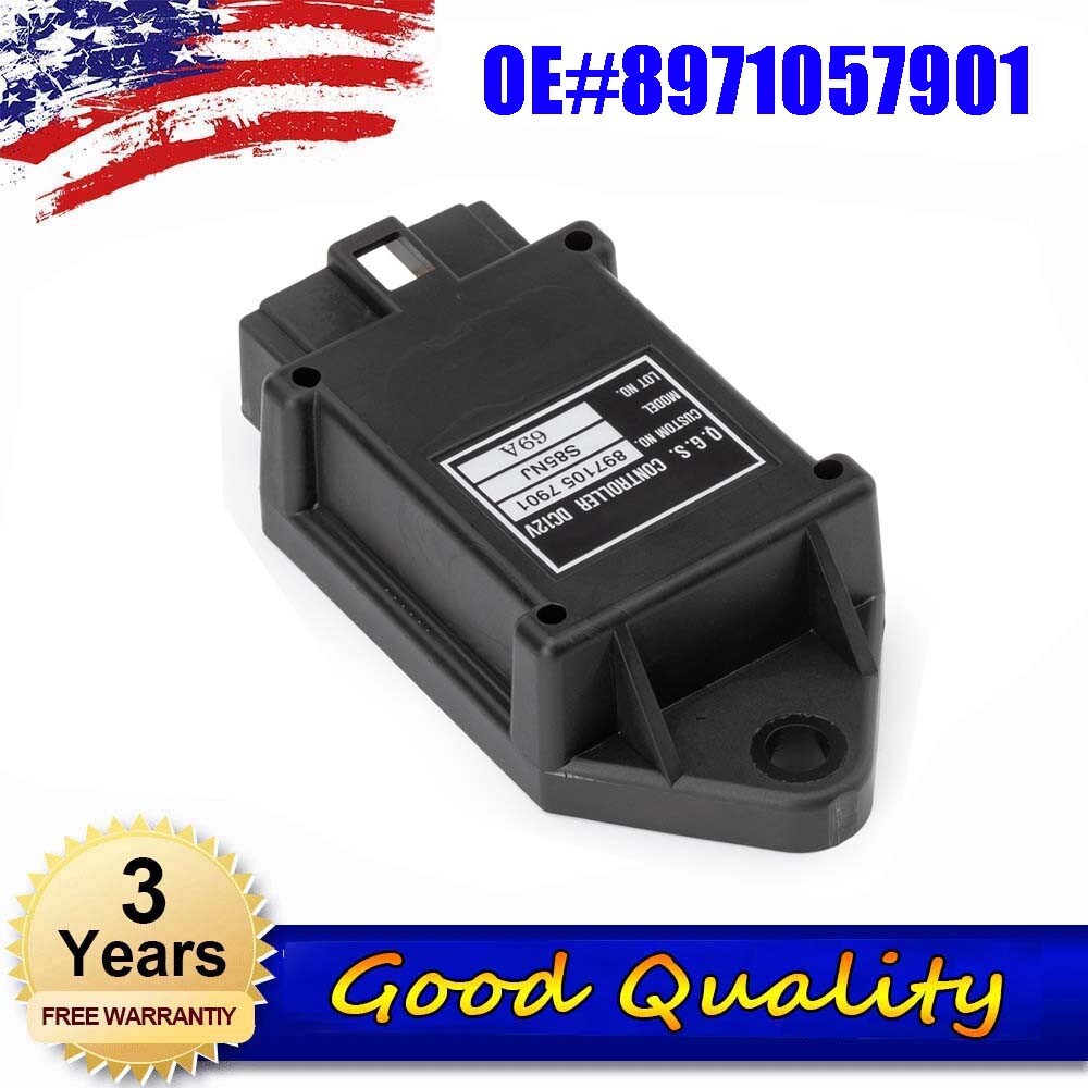 Engine time relay 8971057901 is suitable for excavators EX35U, EX27U, EX50U, for ISUZU C240, and TCM.